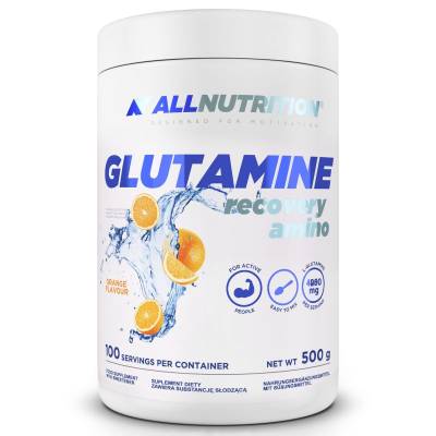 Глутамин Allnutrition Glutamine, 250, 500 гр и 1 кг Глутамин Allnutrition Glutamine, 250, 500 гр и 1 кг