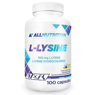Л-лизин Allnutrition L-Lysine, 100 капсули по 500 мг