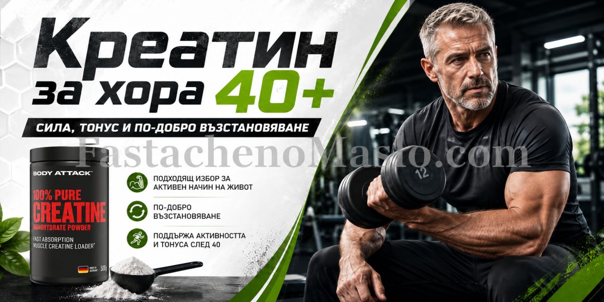  kreatin nad 40 - Онлайн магазин за Фъстъчено Масло