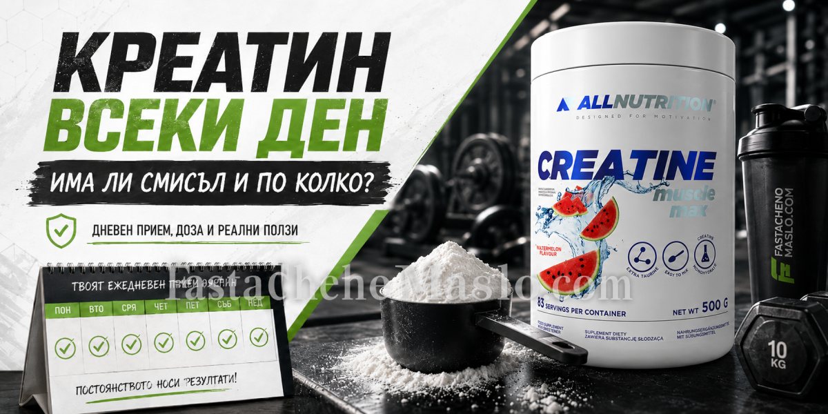  kreatin vseki den - Онлайн магазин за Фъстъчено Масло