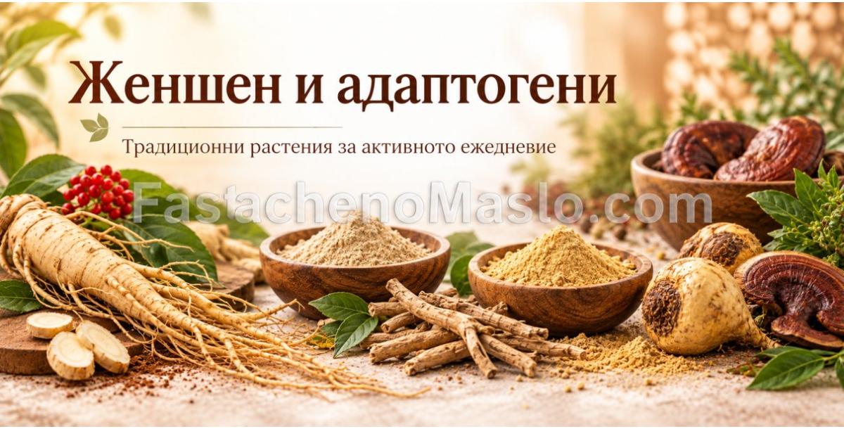 Женшен - Адаптогени