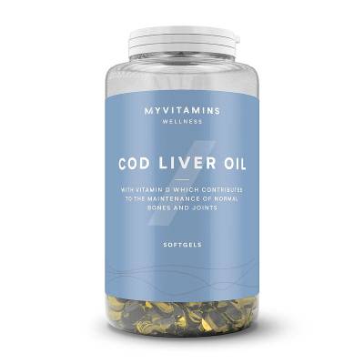 Рибено масло от черен дроб на треска (Cod Liver Oil), 90 капс по 1000 мг