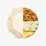 Хидролизиран колаген с Витамин C Bulk, 0.5 кг Вкус (кликнете на опцията за избор на вкус) Ябълка