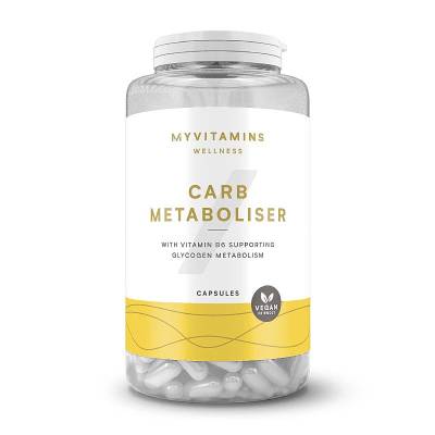 Carb Blocker Myvitamins Carb Metaboliser, 30/90 капсули по 500 мг