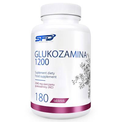 Глюкозамин Сулфат SFD Glucosamine 1200, 180 Таблетки по 1000 мг