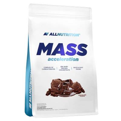 Гейнър за маса AllNutrition Mass Acceleration, 1 и 7 кг