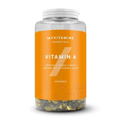 Витамин А MyVitamins, 30 и 90 капсули по 2400 µg
