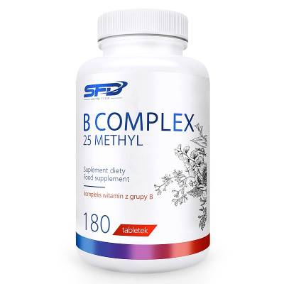 Витамин Б Комплекс SFD Nutrition B Complex Methyl, 180 таблетки