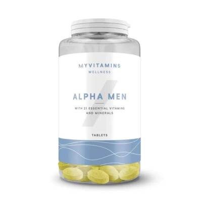 Комбинирани витамини за мъже Alpha Men MyVitamins, 120/240 таблетки